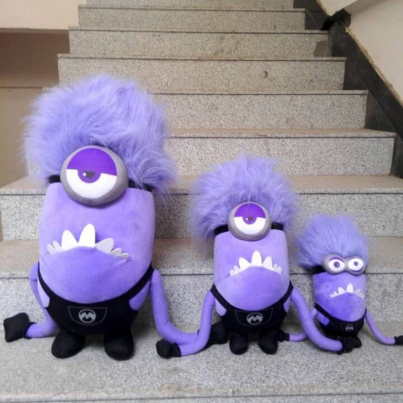 Purple Plüsch Puppe Minions gefüllt Spielzeug Kinder Geschenk