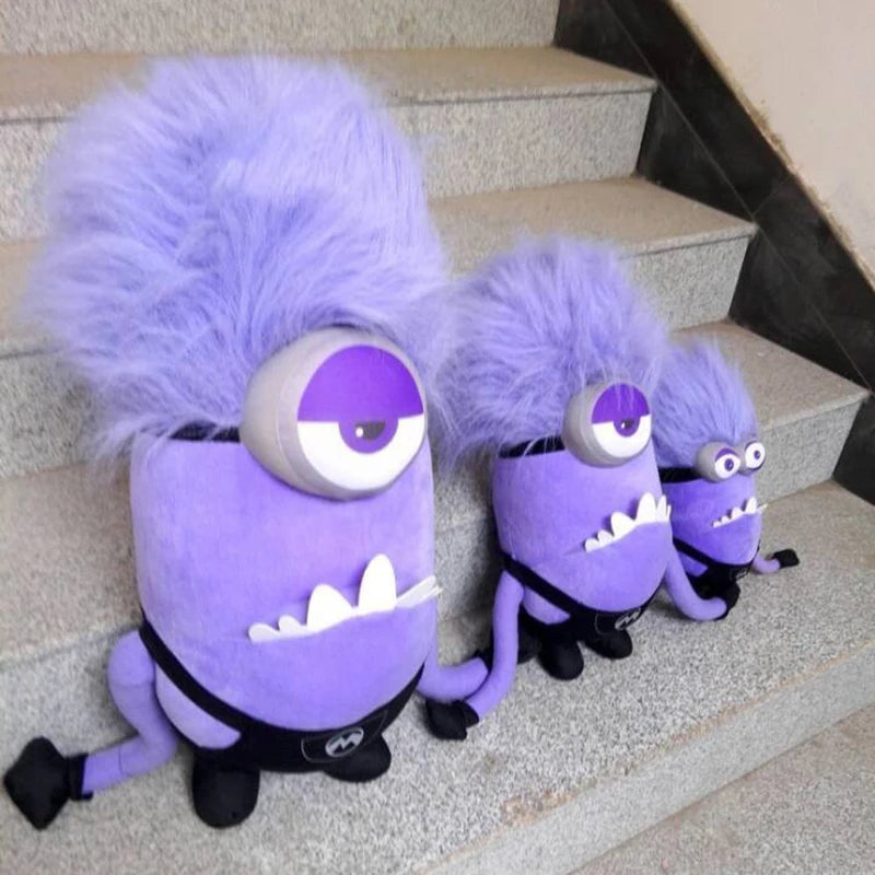 Purple Plüsch Puppe Minions gefüllt Spielzeug Kinder Geschenk