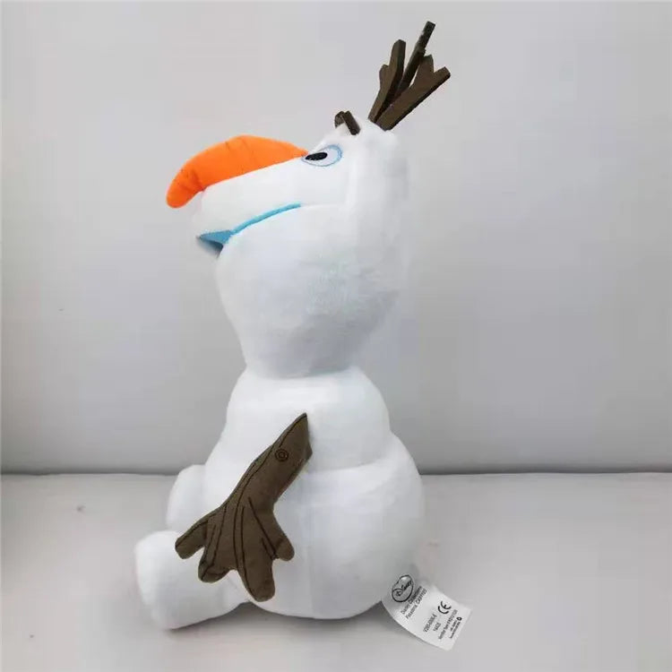 Olaf Plush Toy Cute Snowman Cartoon Plush Puppe Prinzessin Elsa Anna Plush Spielzeug Geschenk für Kinder