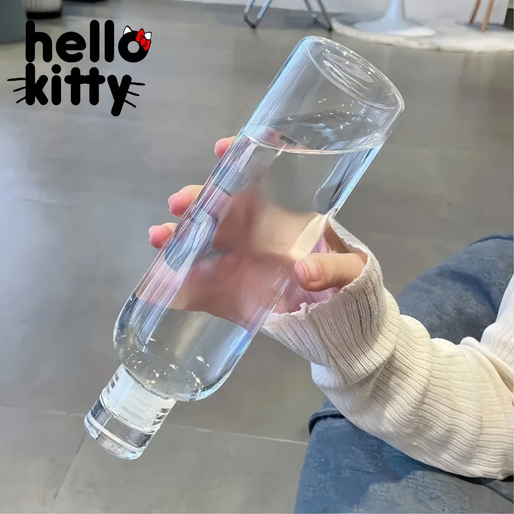 Hello Kitty High Capacity Wasserflasche Mode Sportflasche Tragbare Reiseflaschen Outdoor Fitness Sport Trinkflasche Kind