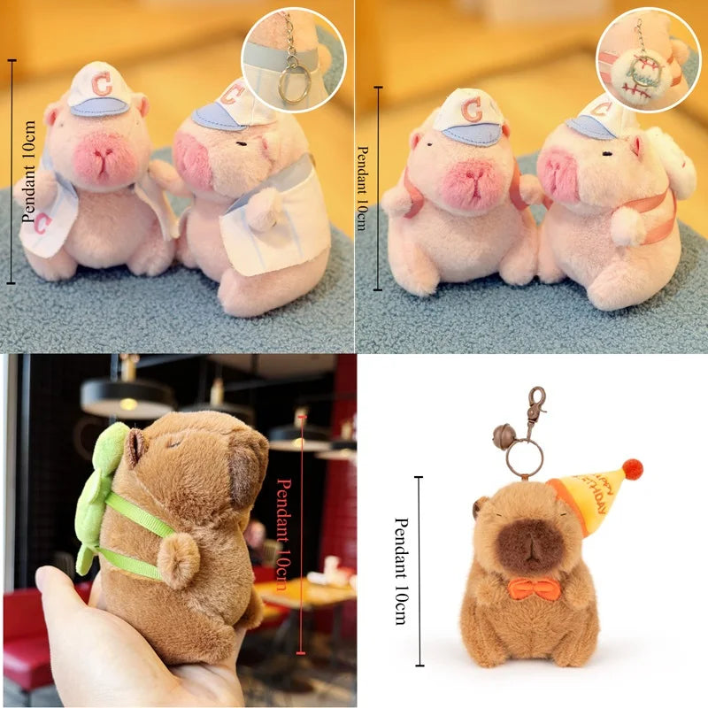 Capybara Plush Puppe niedlich Capibara Anime Fluffty Toy Kawaii Plushie Happy Birthday