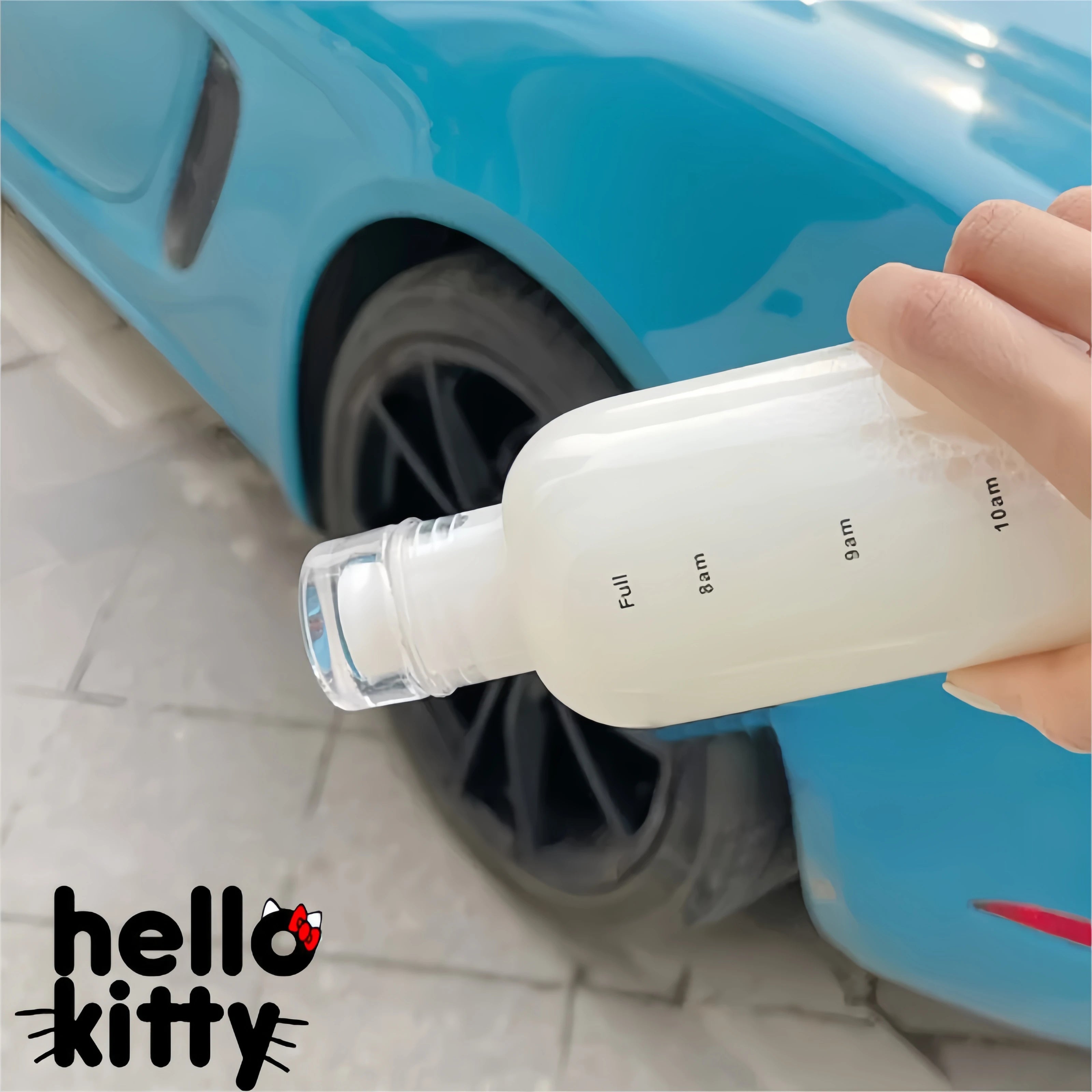 Hello Kitty High Capacity Wasserflasche Mode Sportflasche Tragbare Reiseflaschen Outdoor Fitness Sport Trinkflasche Kind
