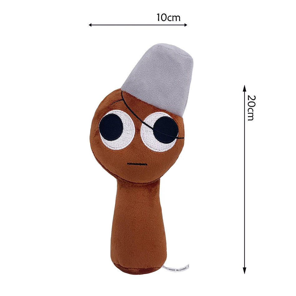 Neues Sprunki Plush Horror Spiel Spielzeug Cartoon Niedliche Soft Stuffed Kissen für Kinder Geburtstag Weihnachtsgeschenk gefüllt Kinder Puppen