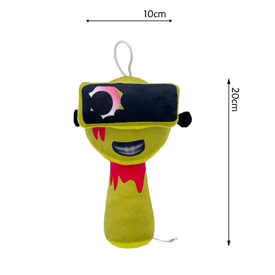 Neues Sprunki Plush Horror Spiel Spielzeug Cartoon Niedliche Soft Stuffed Kissen für Kinder Geburtstag Weihnachtsgeschenk gefüllt Kinder Puppen