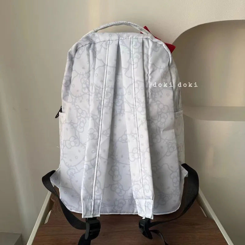 Hello Kitty Cartoon Rucksack Sanrio Neue Animation niedliche Schüler Schultasche Outdoor-Reise Lagerung große Kapazität Rucksack Geschenk