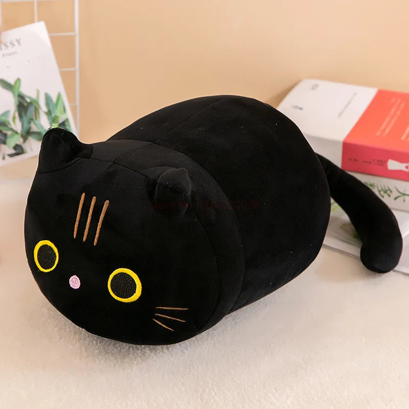 Plüsch Katze Spielzeug Soft Cute Brown Gefüllte Tier Katze Kissen Kinder Studenten Spielzeug Geschenk Kinder Home Textil