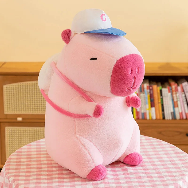 Capybara Plush Puppe niedlich Capibara Anime Fluffty Toy Kawaii Plushie Happy Birthday