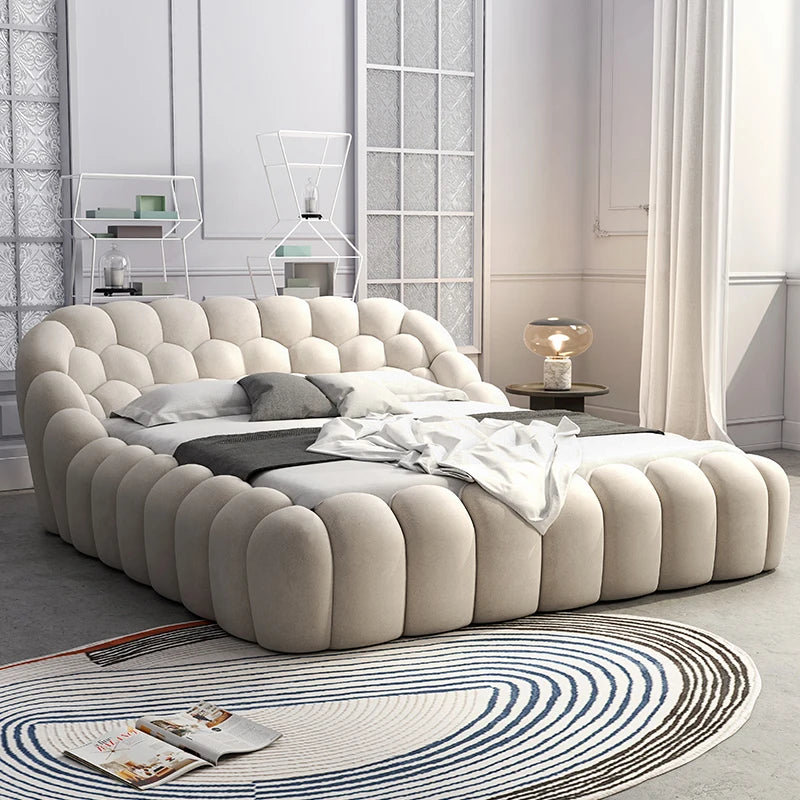Floor European bedroom modern simple massage bed double sleep safe sofa multifunctional salon furniture