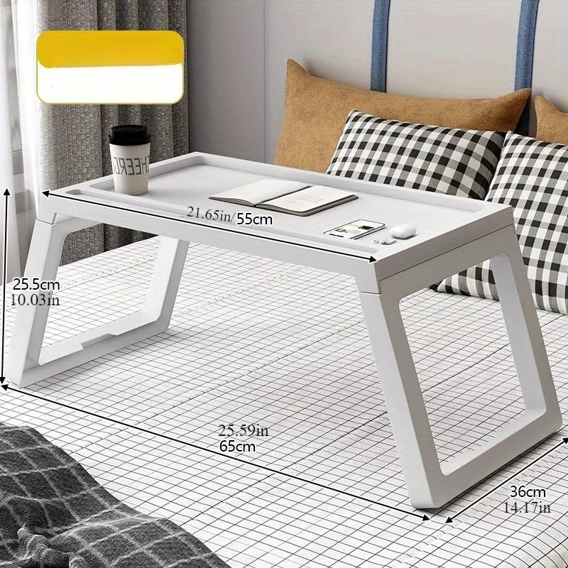 Bett Kleiner Tisch Faltbarer Tisch Schlafzimmer Erkerfenster Notebook Computer Tisch Haushalt Schreibtisch Unfaltbarer Arbeitstisch