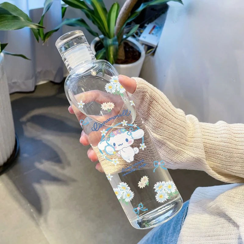 Hello Kitty High Capacity Wasserflasche Mode Sportflasche Tragbare Reiseflaschen Outdoor Fitness Sport Trinkflasche Kind