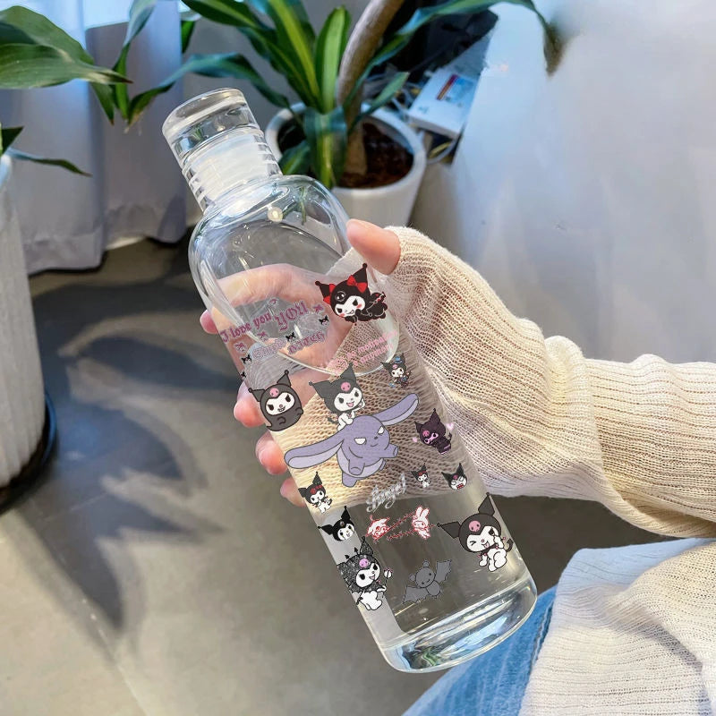 Hello Kitty High Capacity Wasserflasche Mode Sportflasche Tragbare Reiseflaschen Outdoor Fitness Sport Trinkflasche Kind