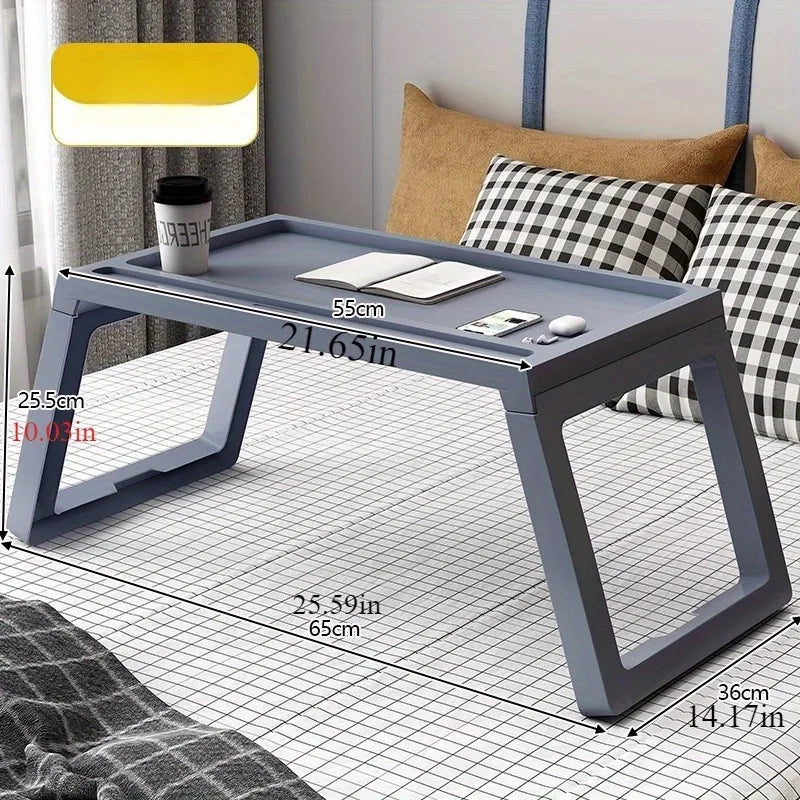 Bett Kleiner Tisch Faltbarer Tisch Schlafzimmer Erkerfenster Notebook Computer Tisch Haushalt Schreibtisch Unfaltbarer Arbeitstisch