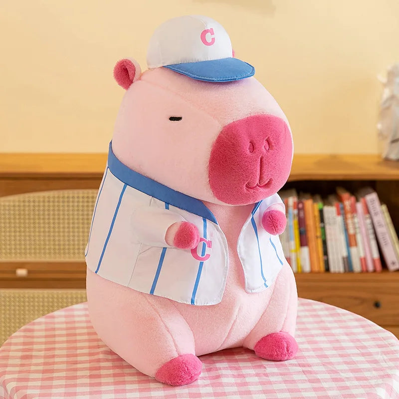 Capybara Plush Puppe niedlich Capibara Anime Fluffty Toy Kawaii Plushie Happy Birthday
