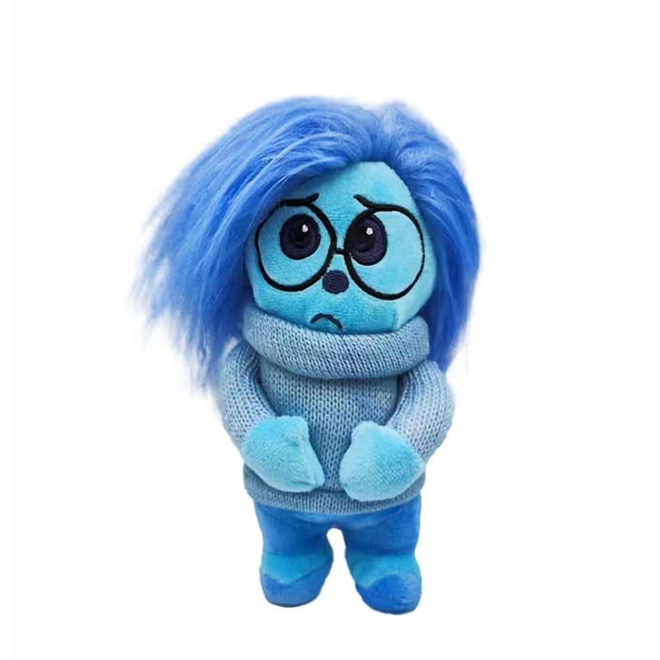 Neu Inside Out 2 Alles steht Kopf Plüsch Angst Puppe süße Freude Angst Wut Ekel Traurigkeit Riley Plüschige Spielzeug Sammlung Modell Spielzeug Geburtstagsgeschenk