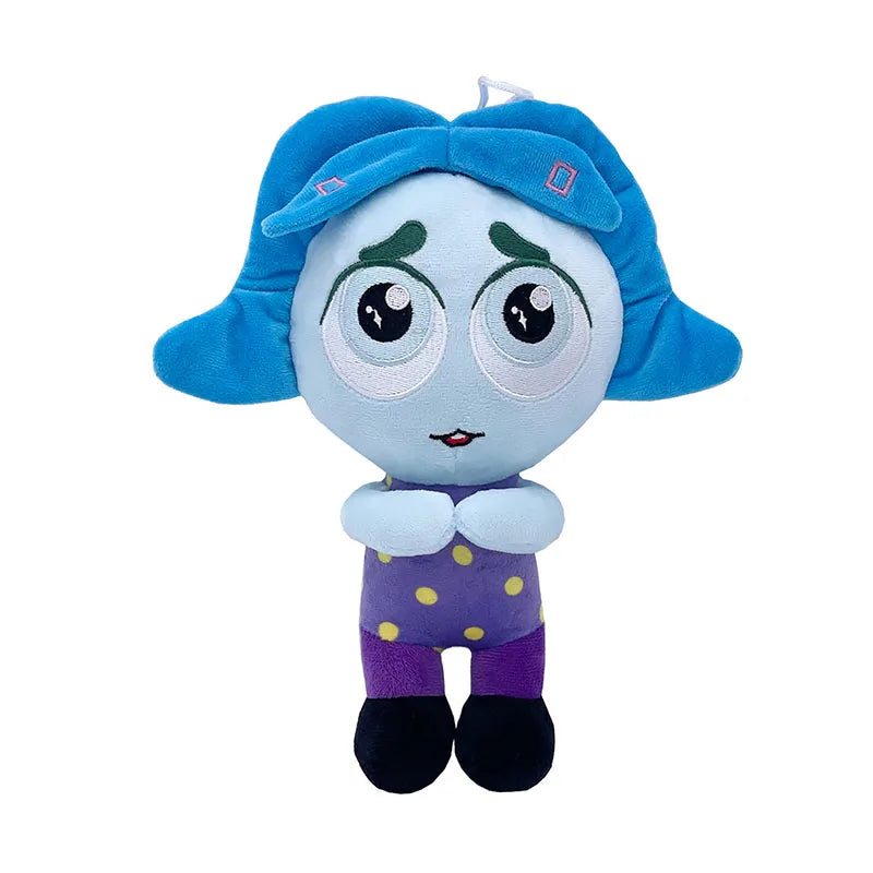Neu Inside Out 2 Alles steht Kopf Plüsch Angst Puppe süße Freude Angst Wut Ekel Traurigkeit Riley Plüschige Spielzeug Sammlung Modell Spielzeug Geburtstagsgeschenk