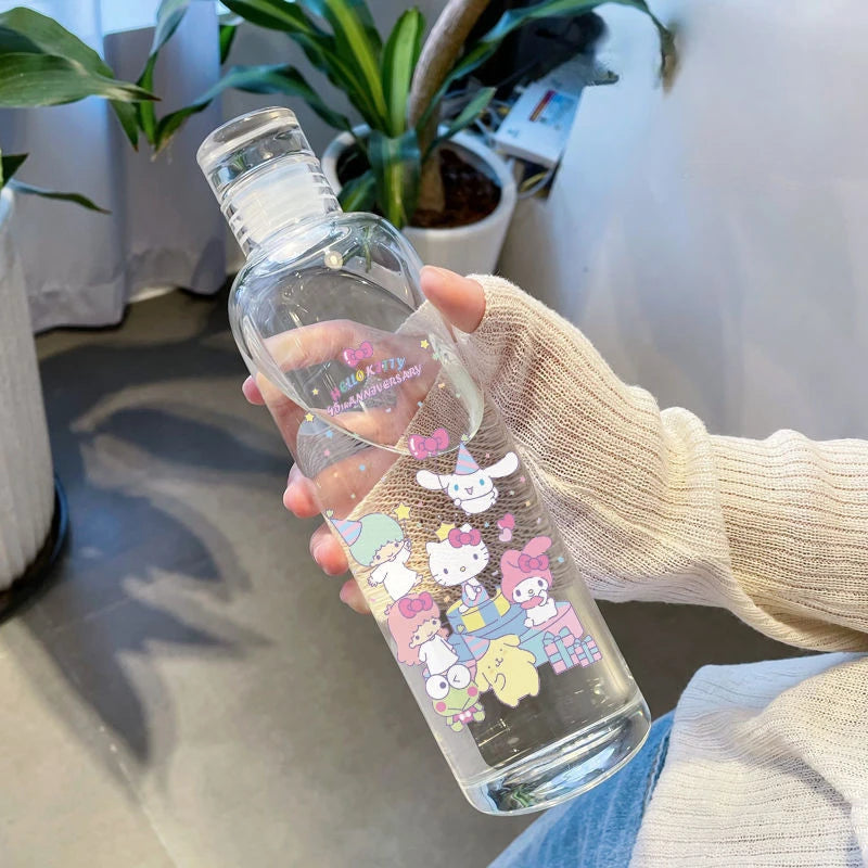 Hello Kitty High Capacity Wasserflasche Mode Sportflasche Tragbare Reiseflaschen Outdoor Fitness Sport Trinkflasche Kind