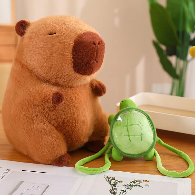 Capybara Plush Puppe niedlich Capibara Anime Fluffty Toy Kawaii Plushie Happy Birthday