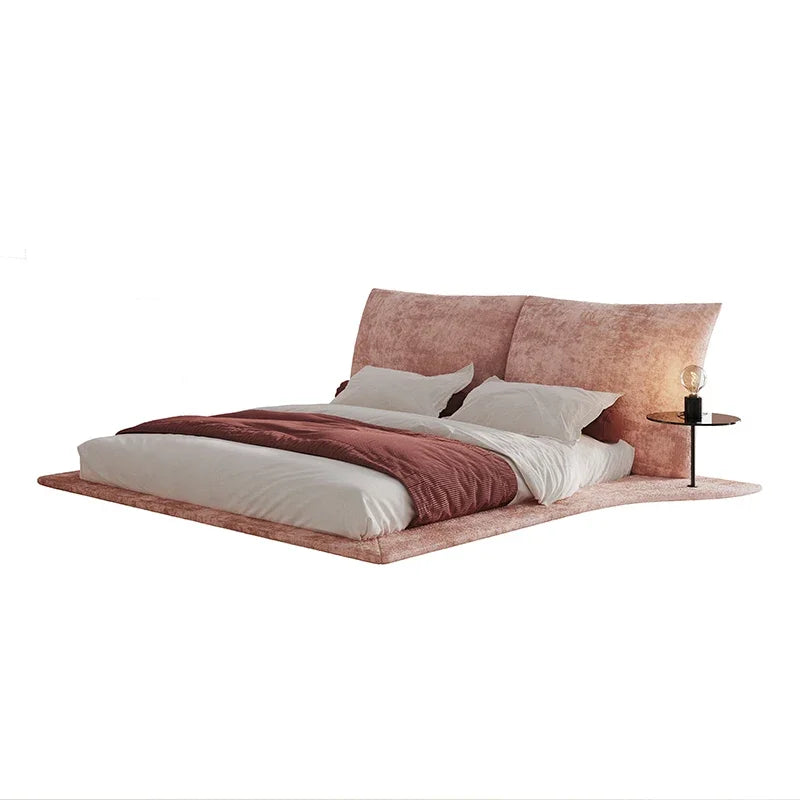 Floating European Bed Luxury Fashionable Wedding Designer High Quality Bed Double Frame Comfortable Cama De Casal Beds Furniture