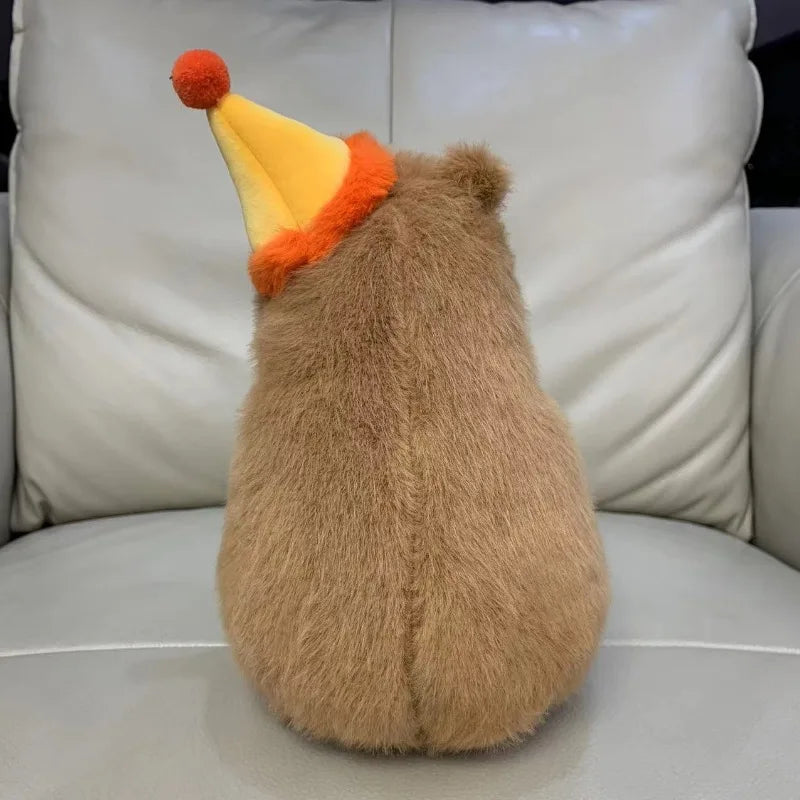 Capybara Plush Puppe niedlich Capibara Anime Fluffty Toy Kawaii Plushie Happy Birthday