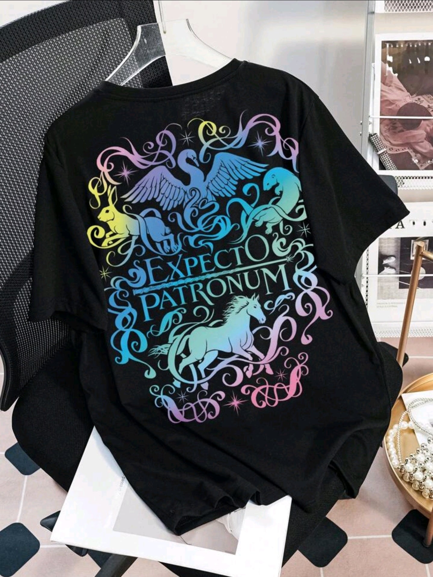 Versch.Farben Harry Potter Damen Tshirt