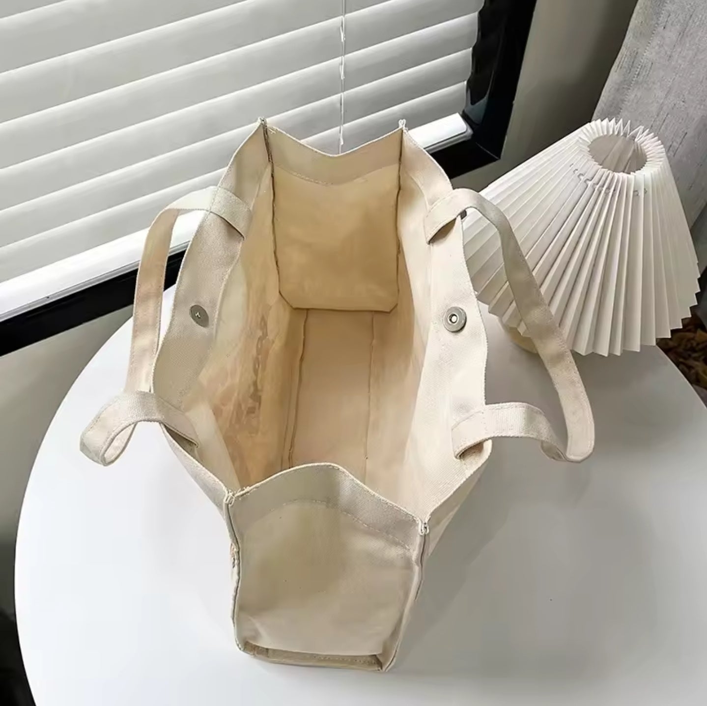 Labubu Bedruckte Handtasche Canvas Tragetasche Schultertasche