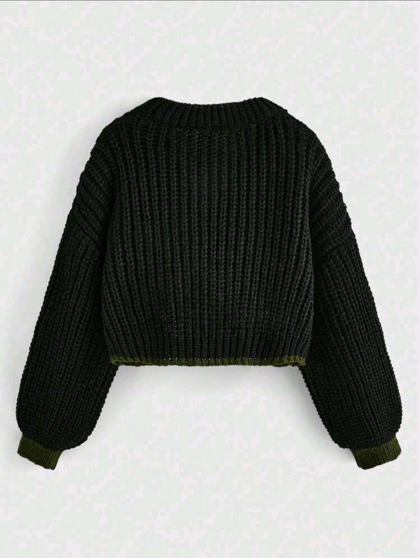 Kawaii Damen Strickjacke Froschmotive