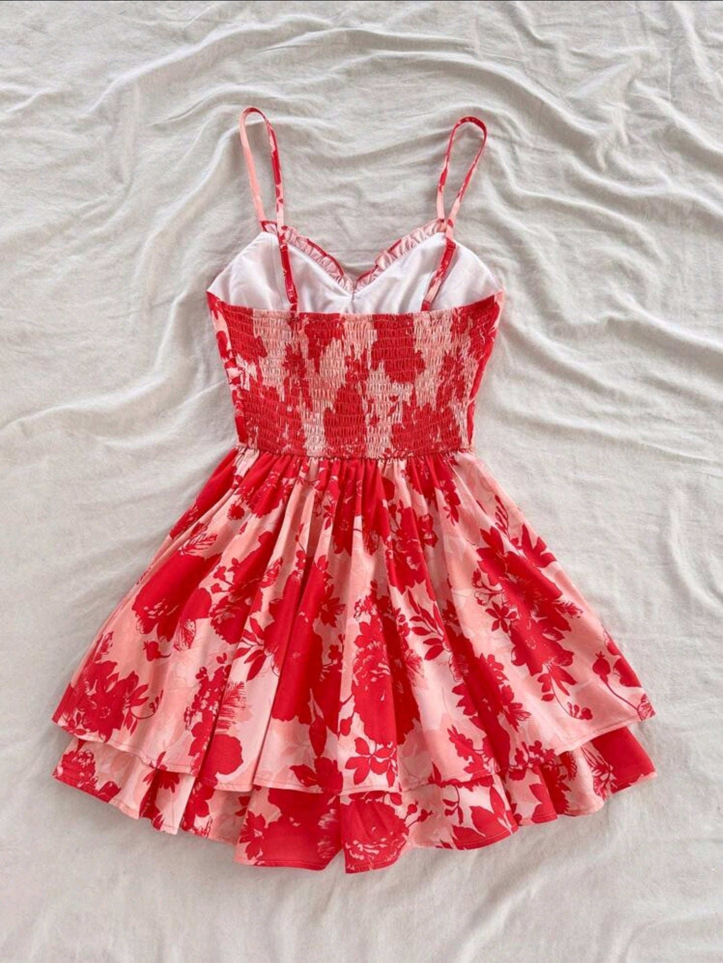 Damen Sommerkleid mit Spaghettiträgern