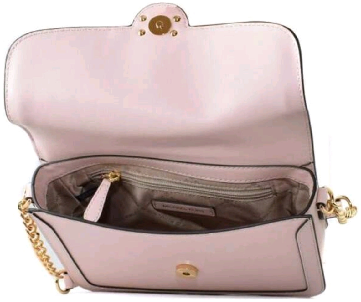 Michael Kors Umhängetasche Rosa Flap Bag Verschluss