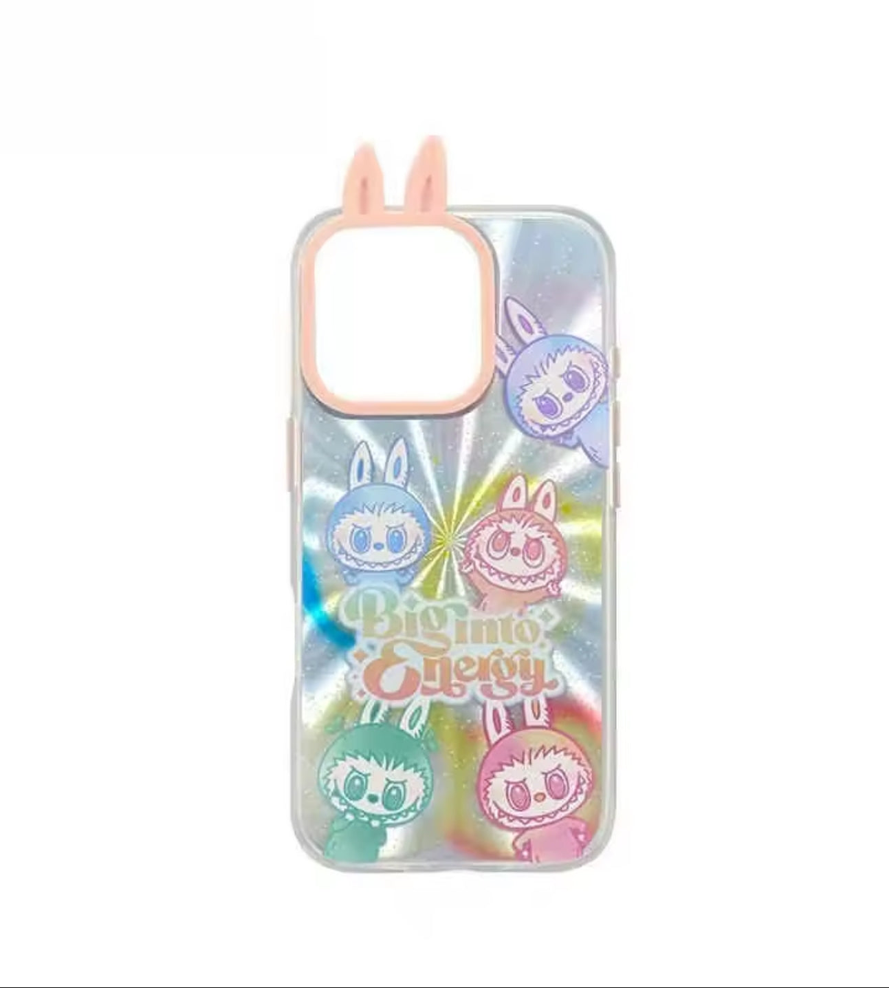 Pop Mart Original Labubu The Monsters big into Energy Handyhülle Iphone 16 pro/pro Max