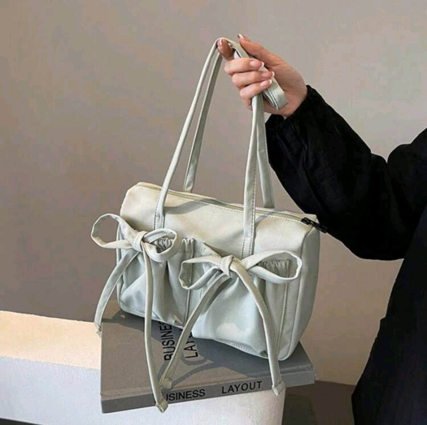 Damenhandtasche versch. Farben Mit Henkeln