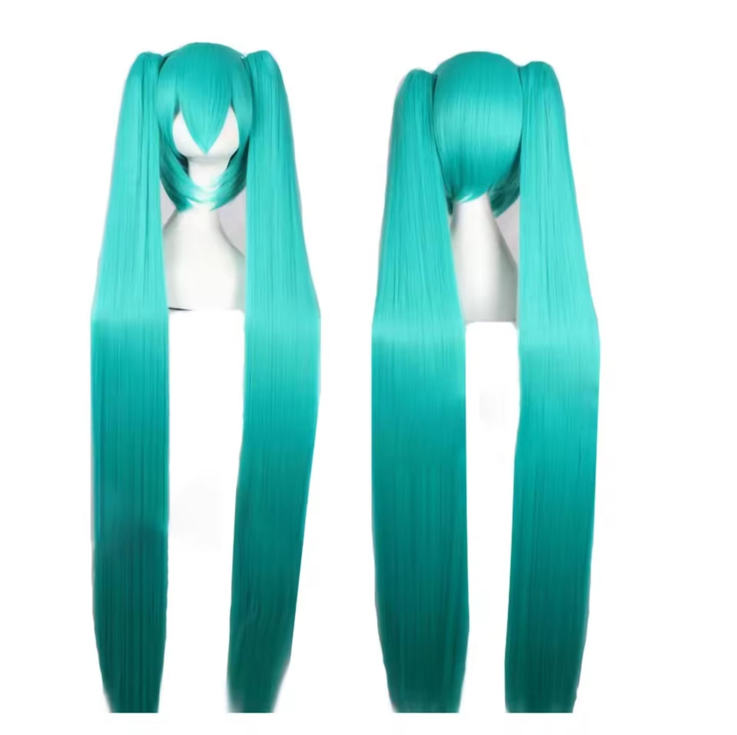 110cm Hatsune Miku Wig Perücke Cosplay Anime Kostüm