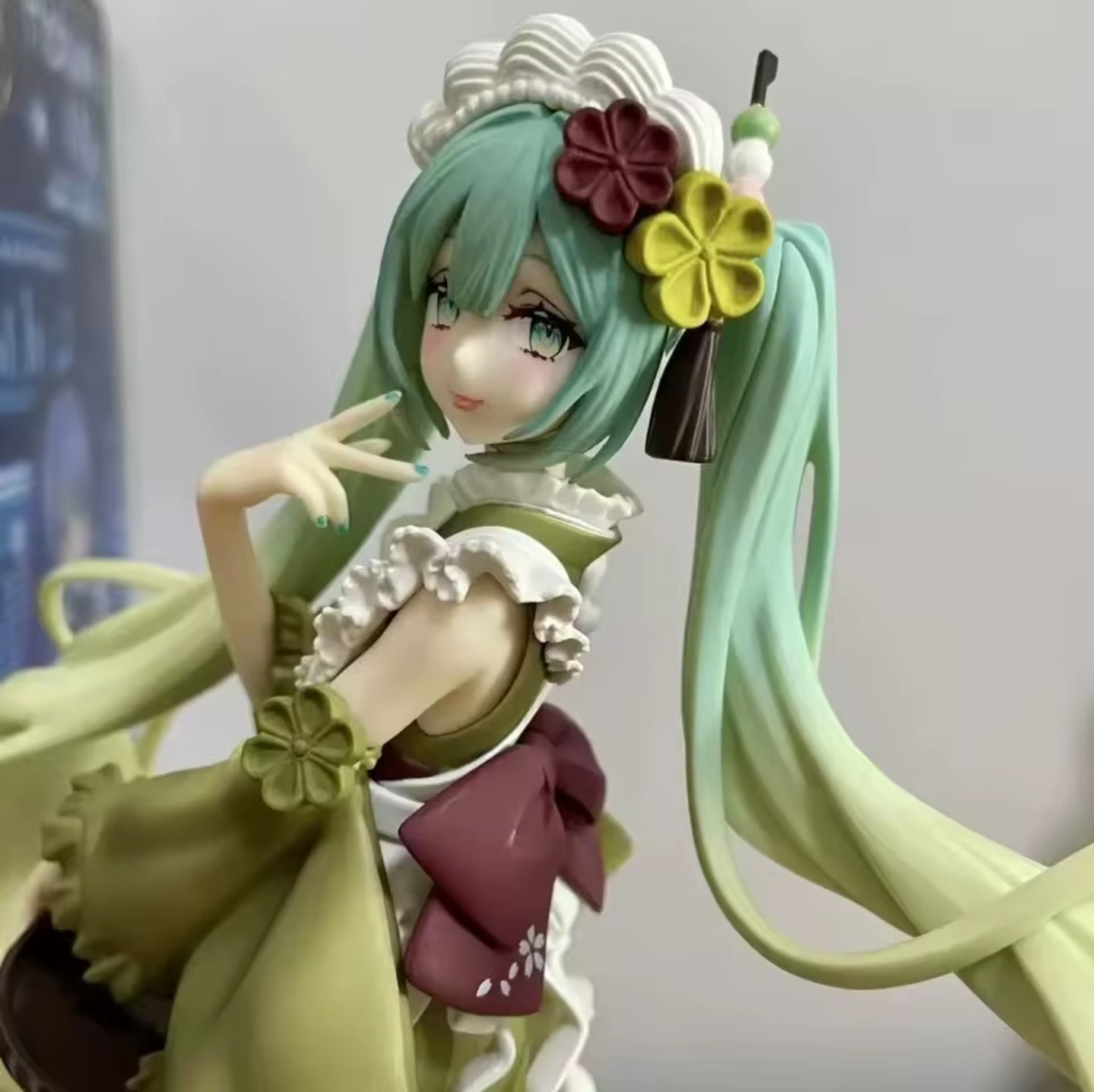 20cm Hatsune Miku PVC Sammelfigur Anime Modell Matcha