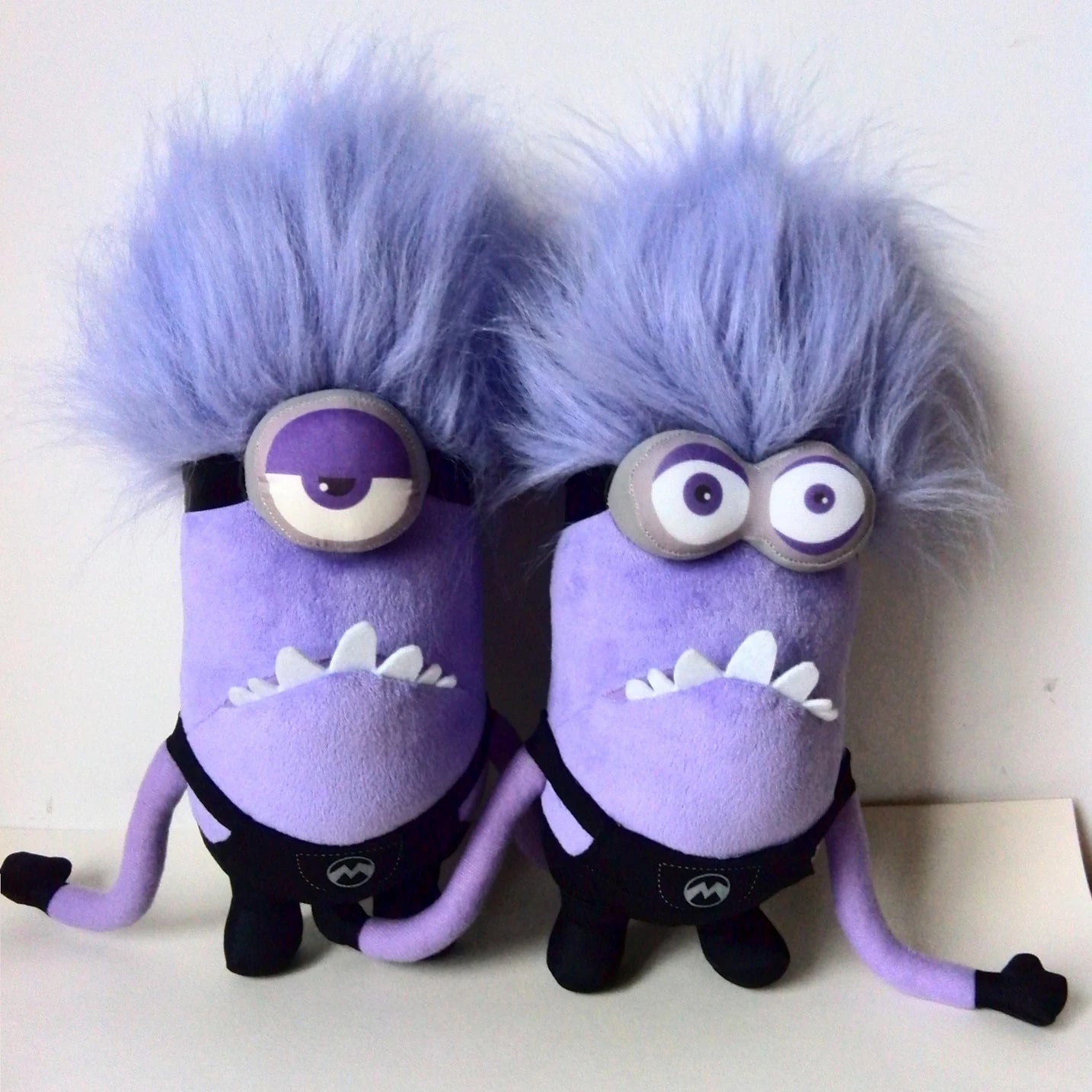 Purple Plush Doll Minions Stuffed Toy Kids Gift