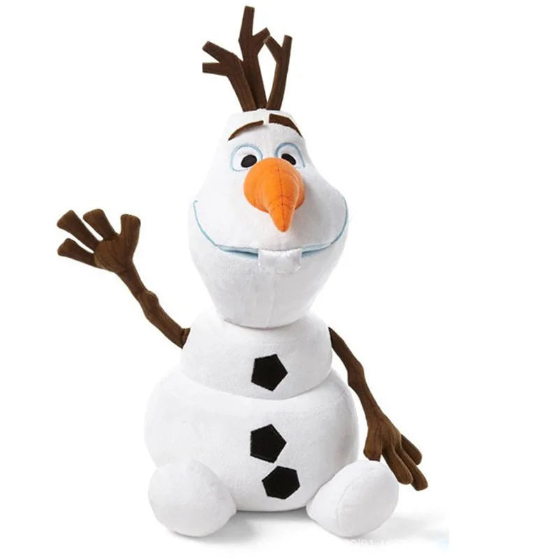 Olaf Plush Toy Cute Snowman Cartoon Plush Puppe Prinzessin Elsa Anna Plush Spielzeug  Geschenk für Kinder