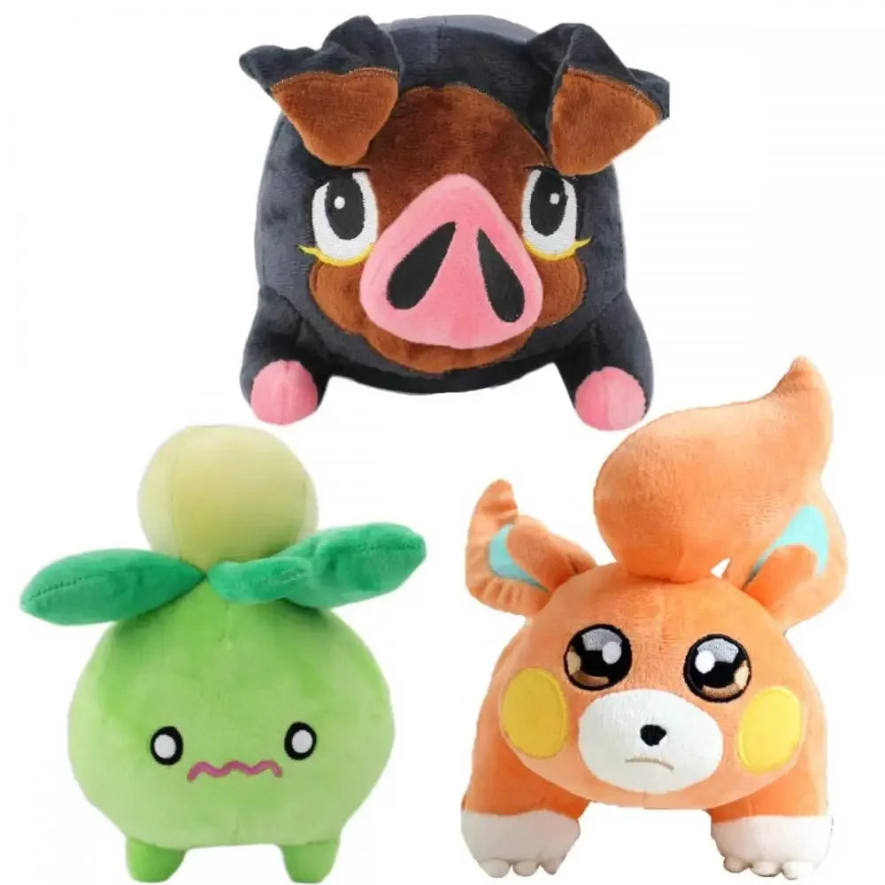 Anime Pokemon Pawmi Plüsch Lechonk Smoliv gefüllte Puppe niedliche Puppe niedliche Kawaii Zimmer Dekor Hobbies Spielzeug Olives Plüsch Kinder Geburtstagsgeschenke