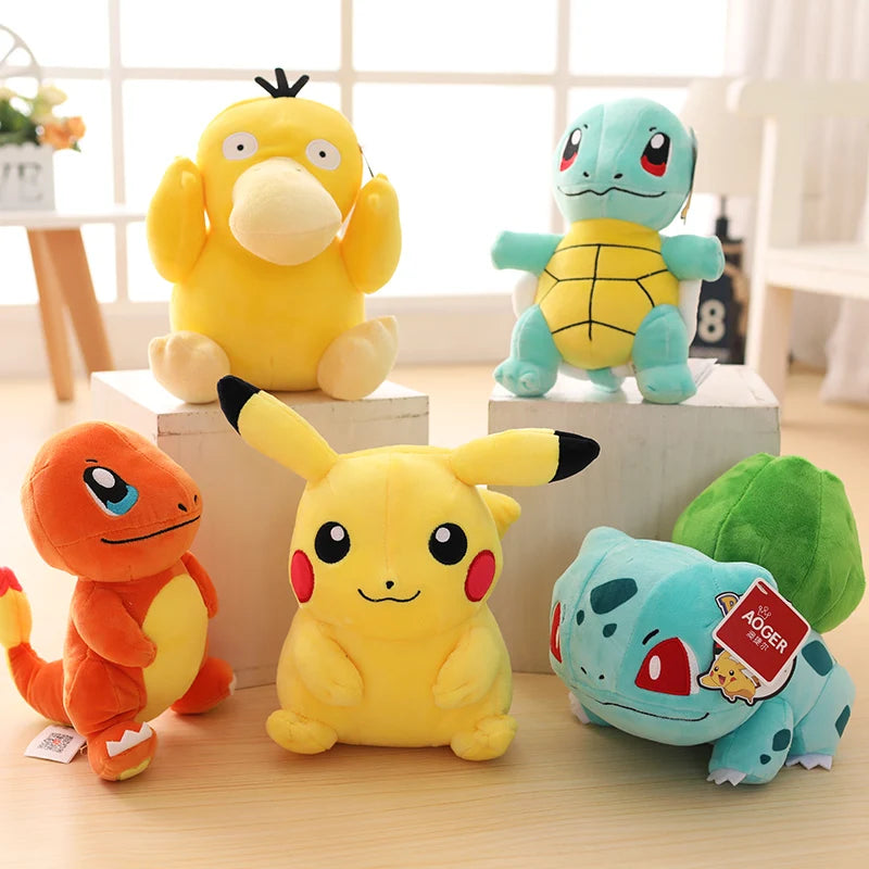 Pokemon Plüsch Stuff Spielzeug Pikachu Charizard Puppe Gengar Squirtle Plüsch Puppe Espeon Glaceon Umbreon Soft Cartoon Spielzeug Kinder Geschenk