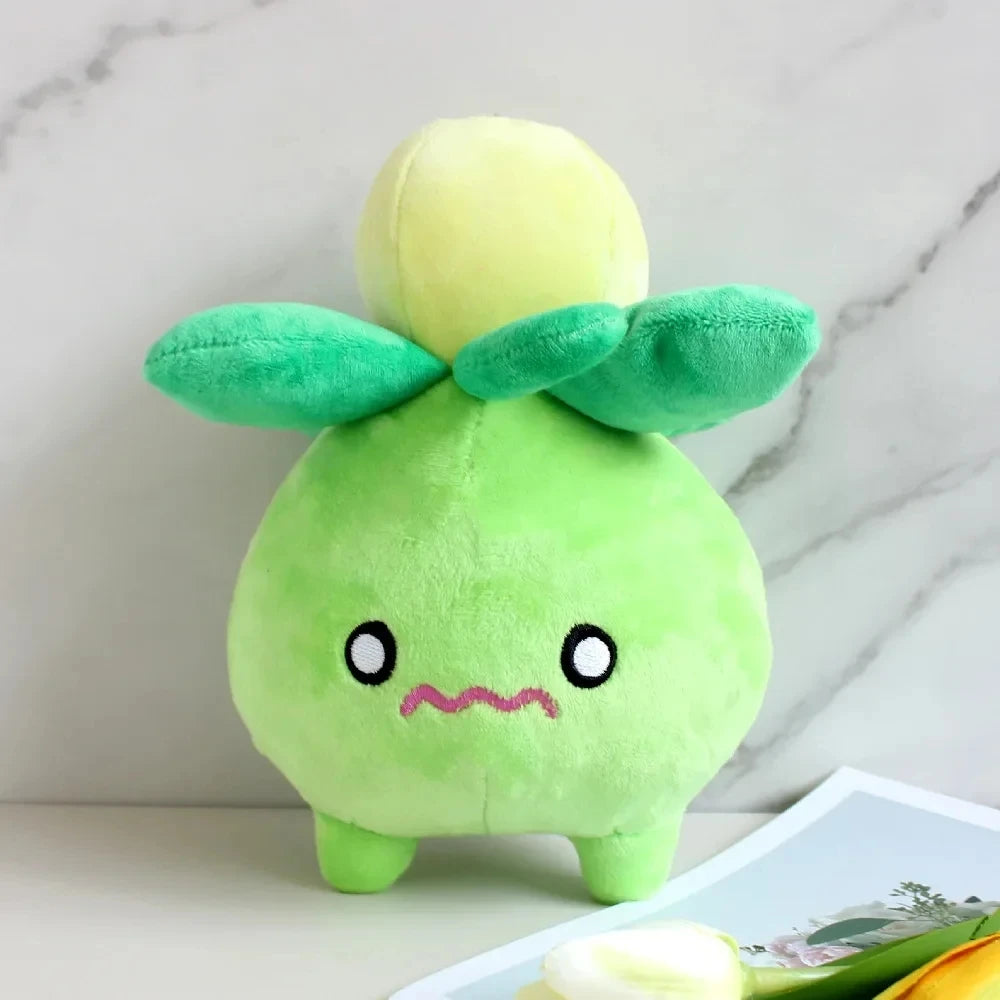 Anime Pokemon Pawmi Plüsch Lechonk Smoliv gefüllte Puppe niedliche Puppe niedliche Kawaii Zimmer Dekor Hobbies Spielzeug Olives Plüsch Kinder Geburtstagsgeschenke