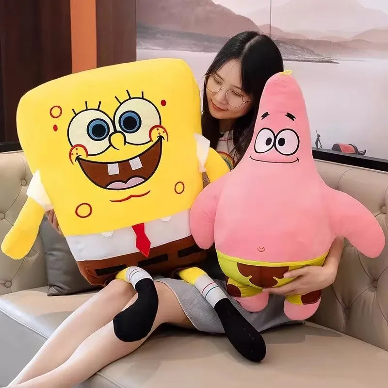 neue Big Size Cartoon Anime Spongebob Doll Plush Kids Spielzeug Plüschtiere  Home Decoration Pillow Geschenkspielzeug
