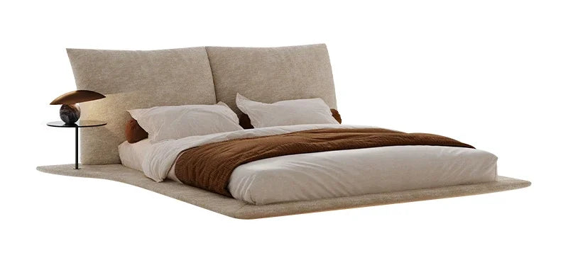 Floating European Bed Luxury Fashionable Wedding Designer High Quality Bed Double Frame Comfortable Cama De Casal Beds Furniture