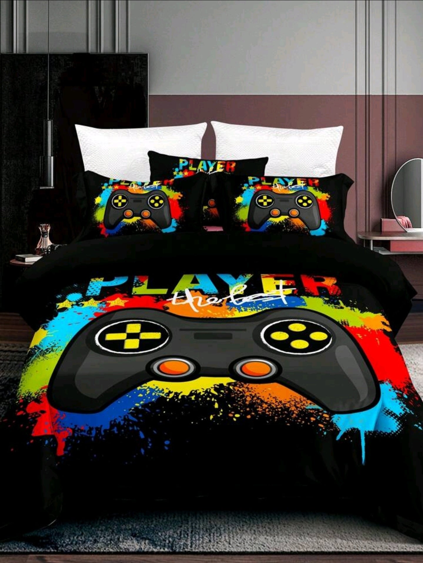 Gamer Bettwäsche Set