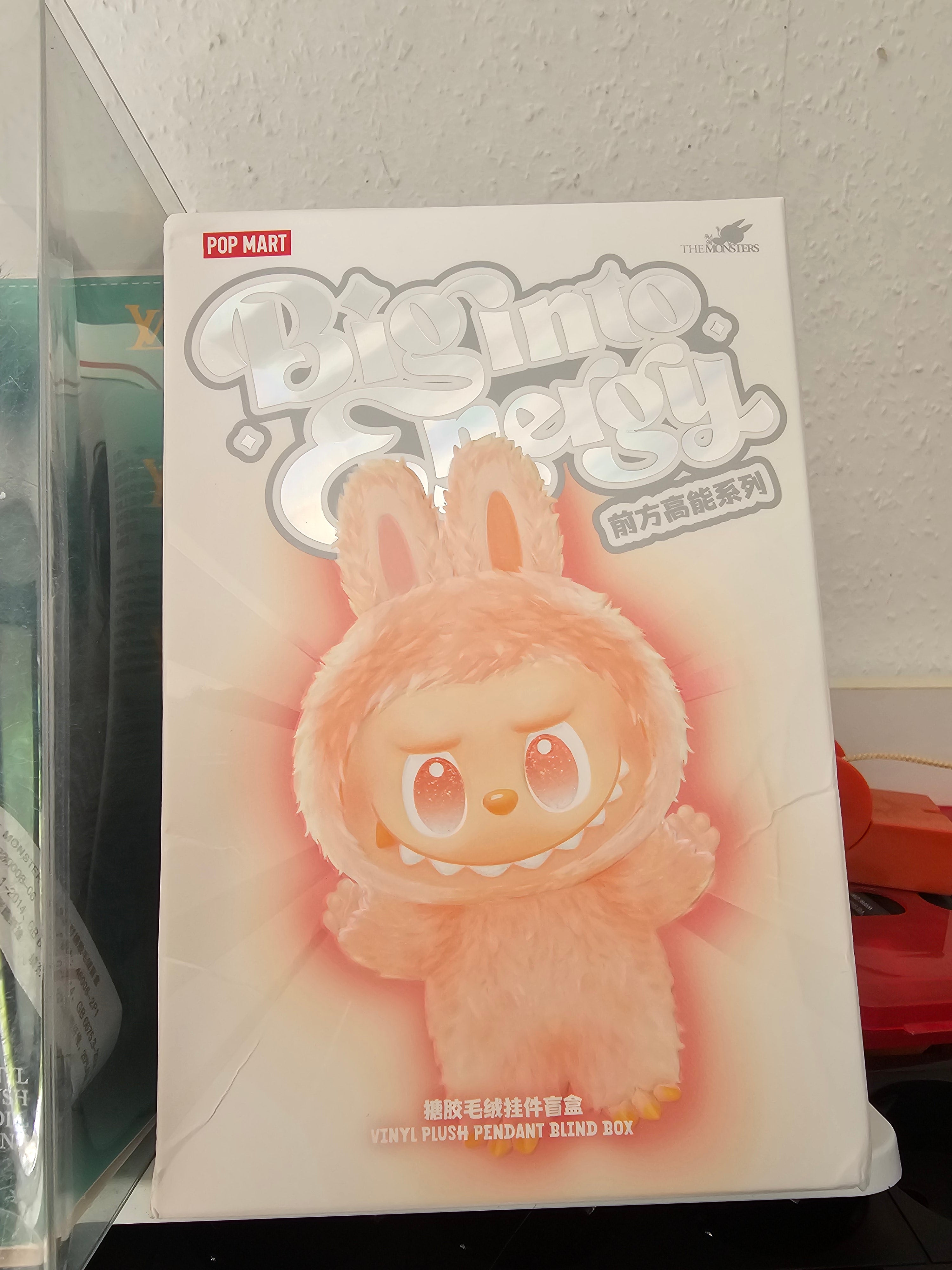 Original Pop mart Labubu Big into Energy Blindbox