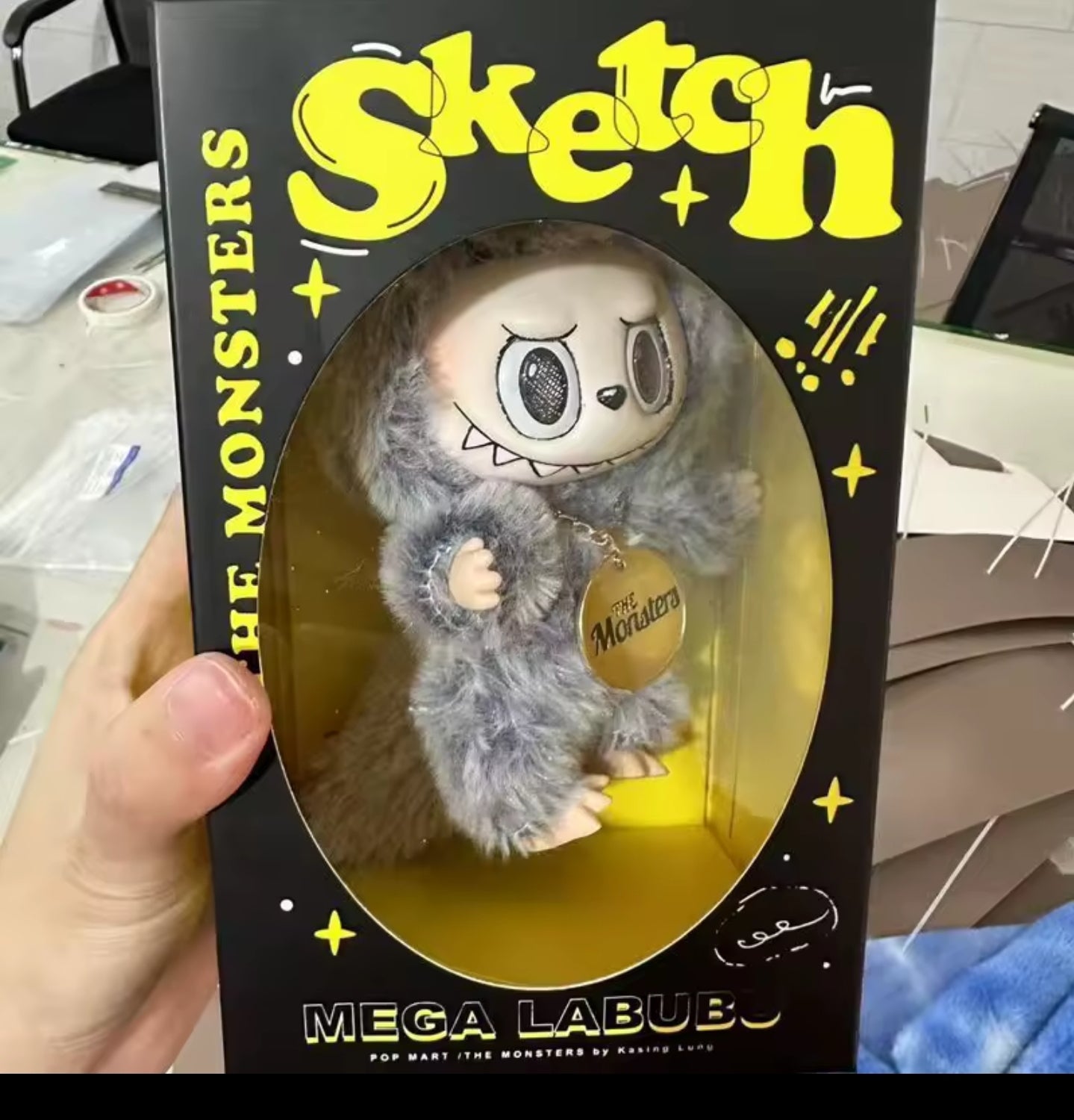 Custom Labubu Sketch Edition 17cm