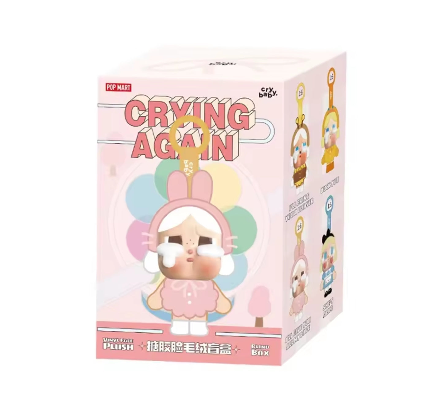 Original Pop Mart Crybaby Cryibg Again Blindbox