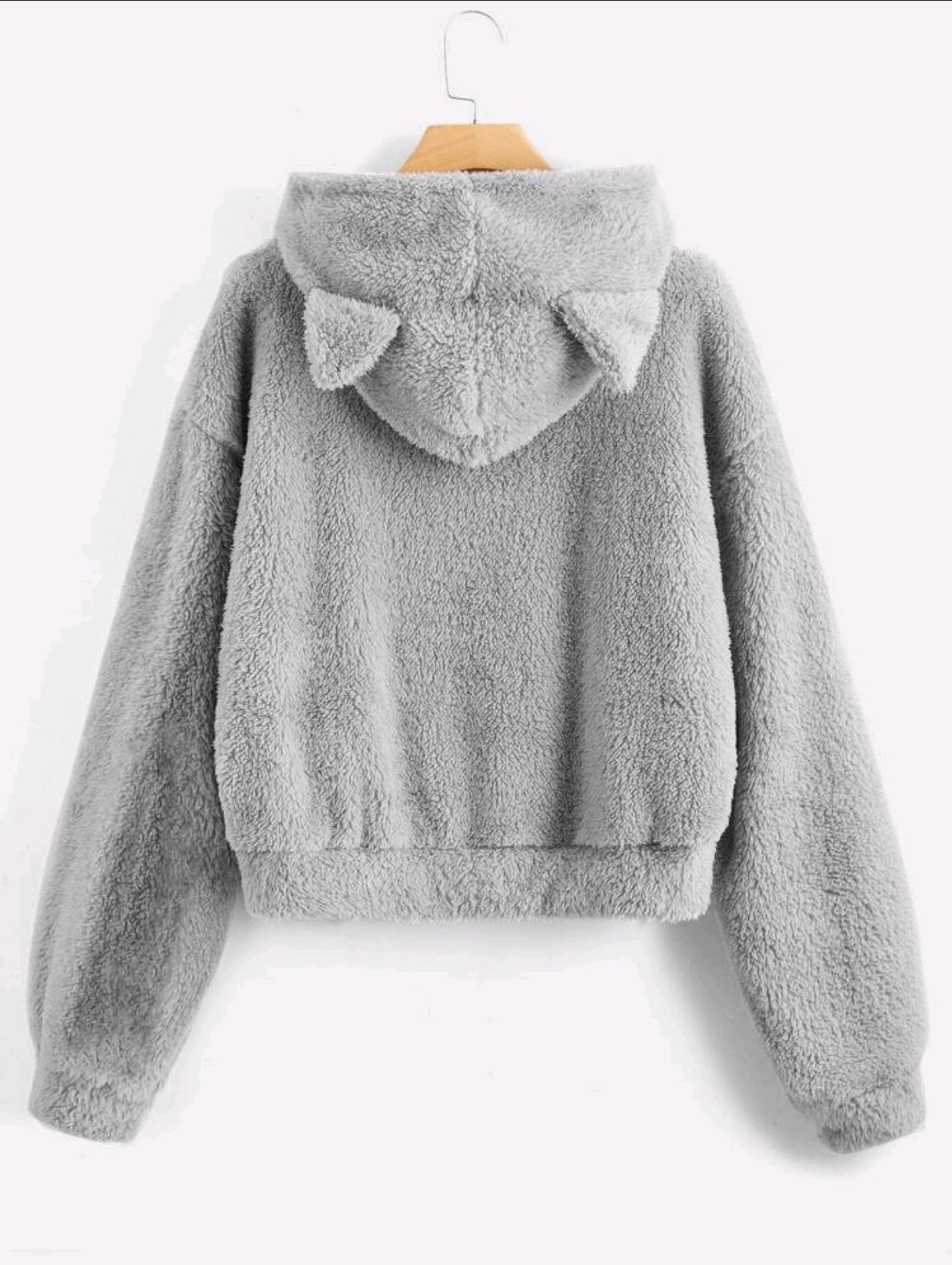 Versch. Farben Kawaii Damenpullover Katzenmotiv Katzenohren Langarmhoodie