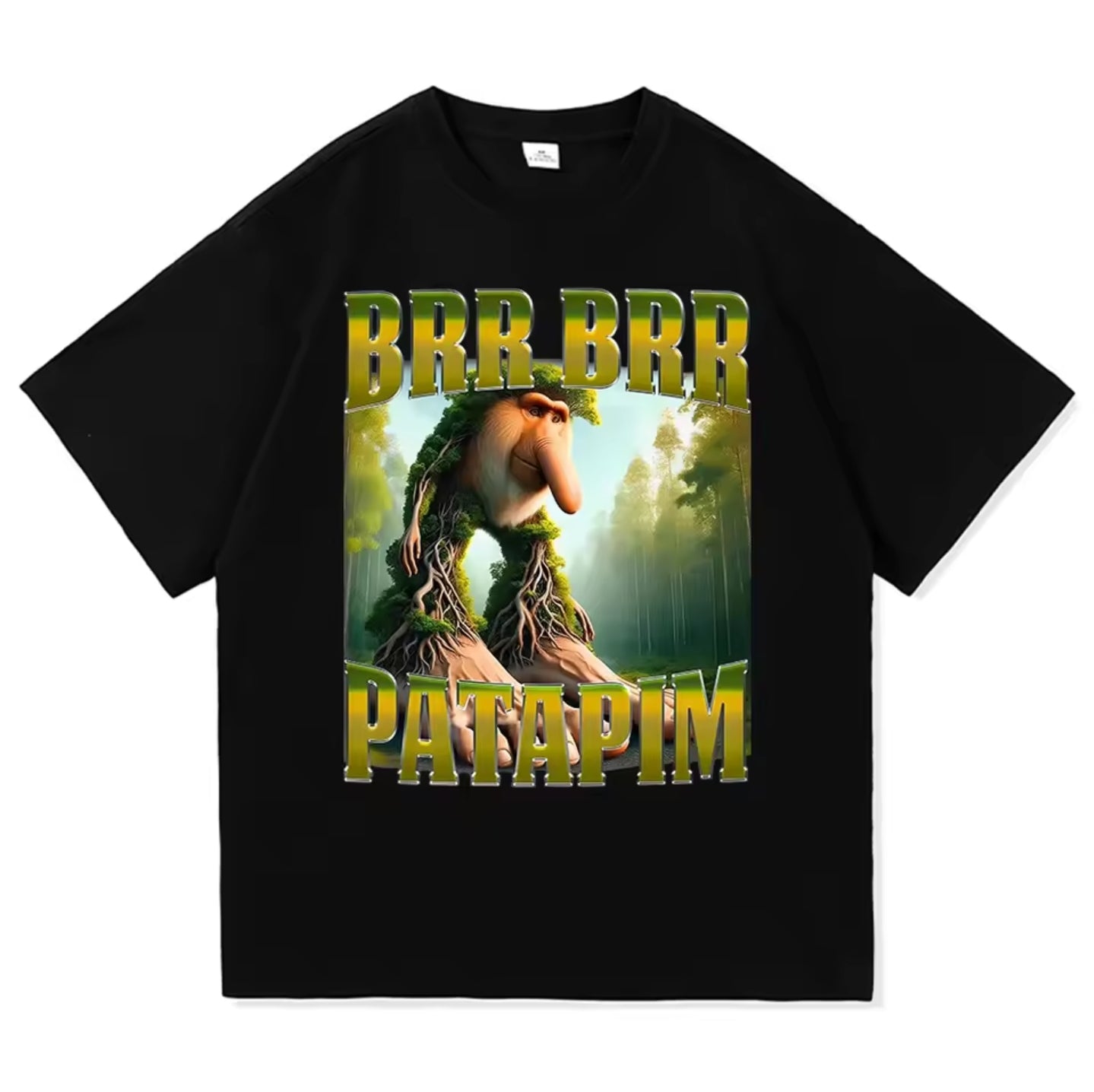 Italian Brainrot Tshirt Damen Herren Brr Brr Patapim