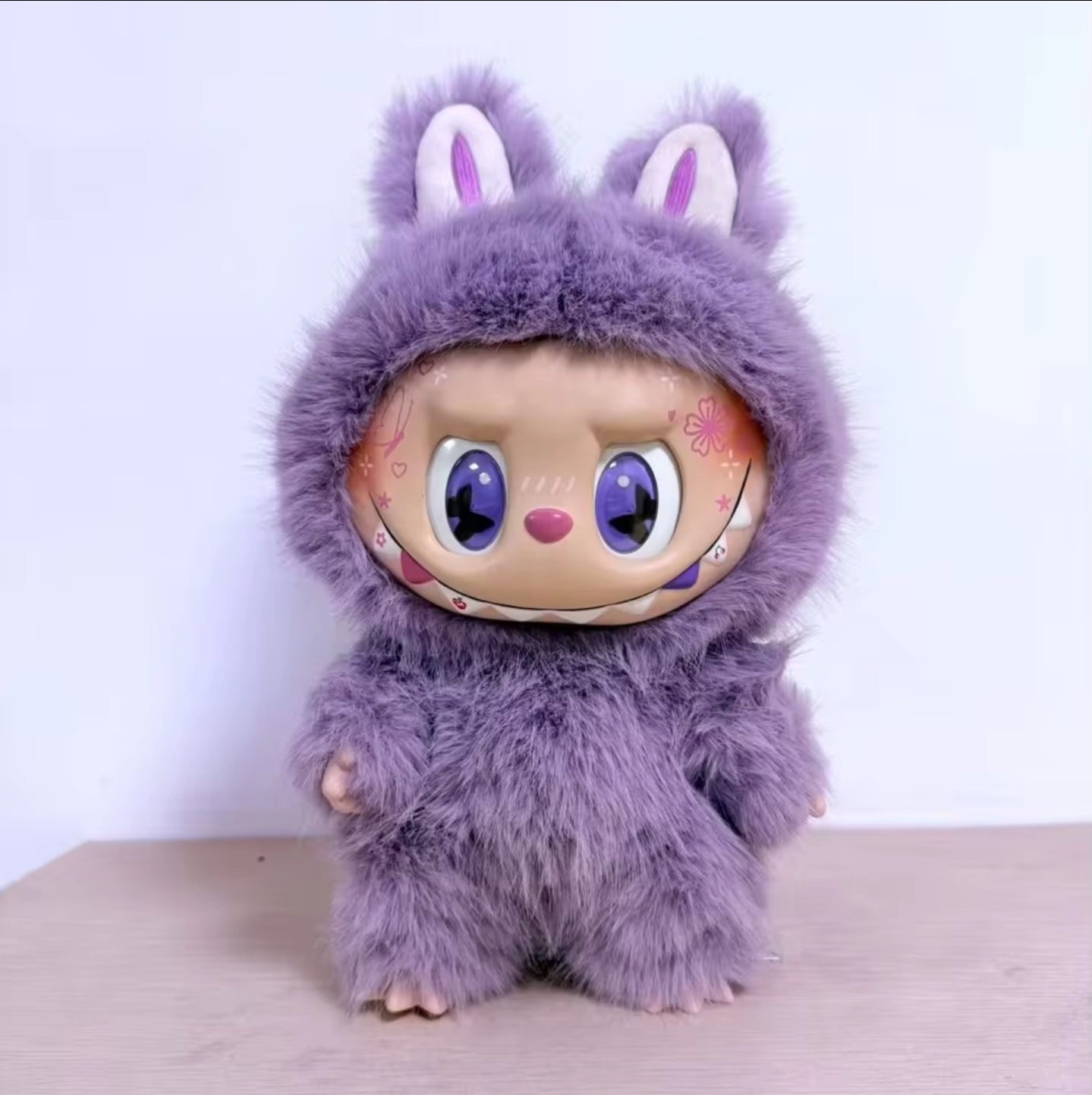 Custom Labubu xxl 38cm !!! LILA Sonderedition Sammlerstück
