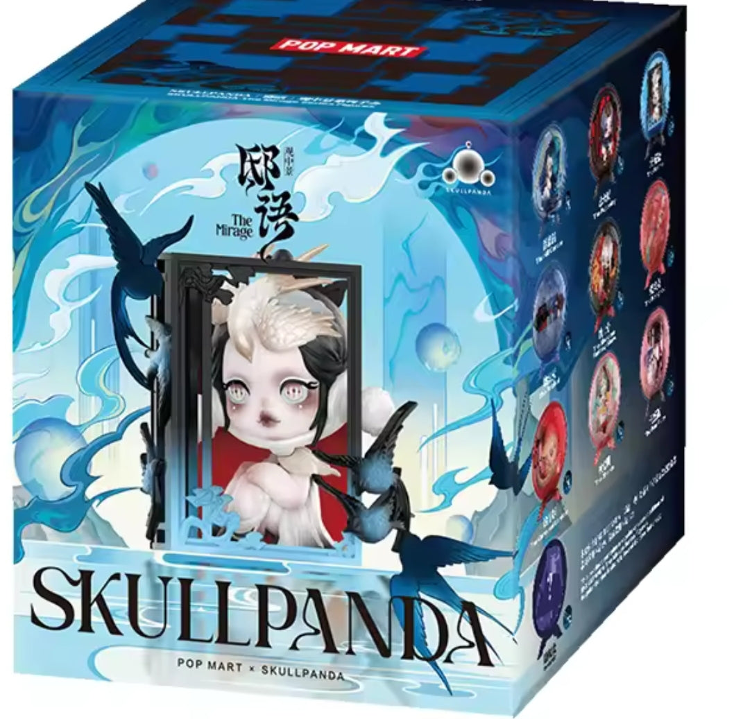 Original Pop Mart Skullpanda Blindbox The Mirage Series Neu ovp
