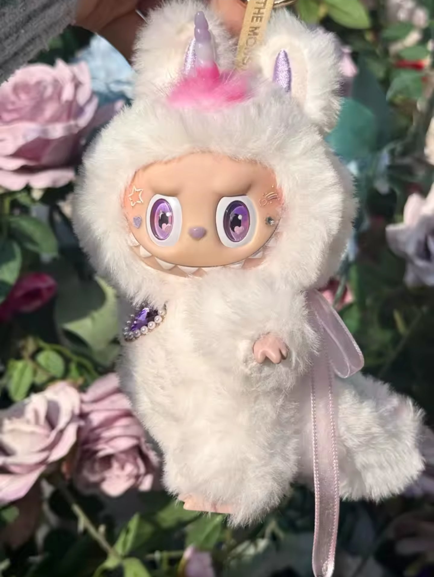 Custom Labubu 17cm Handmade Sonderanfertigung Sammlerstück Einhorn