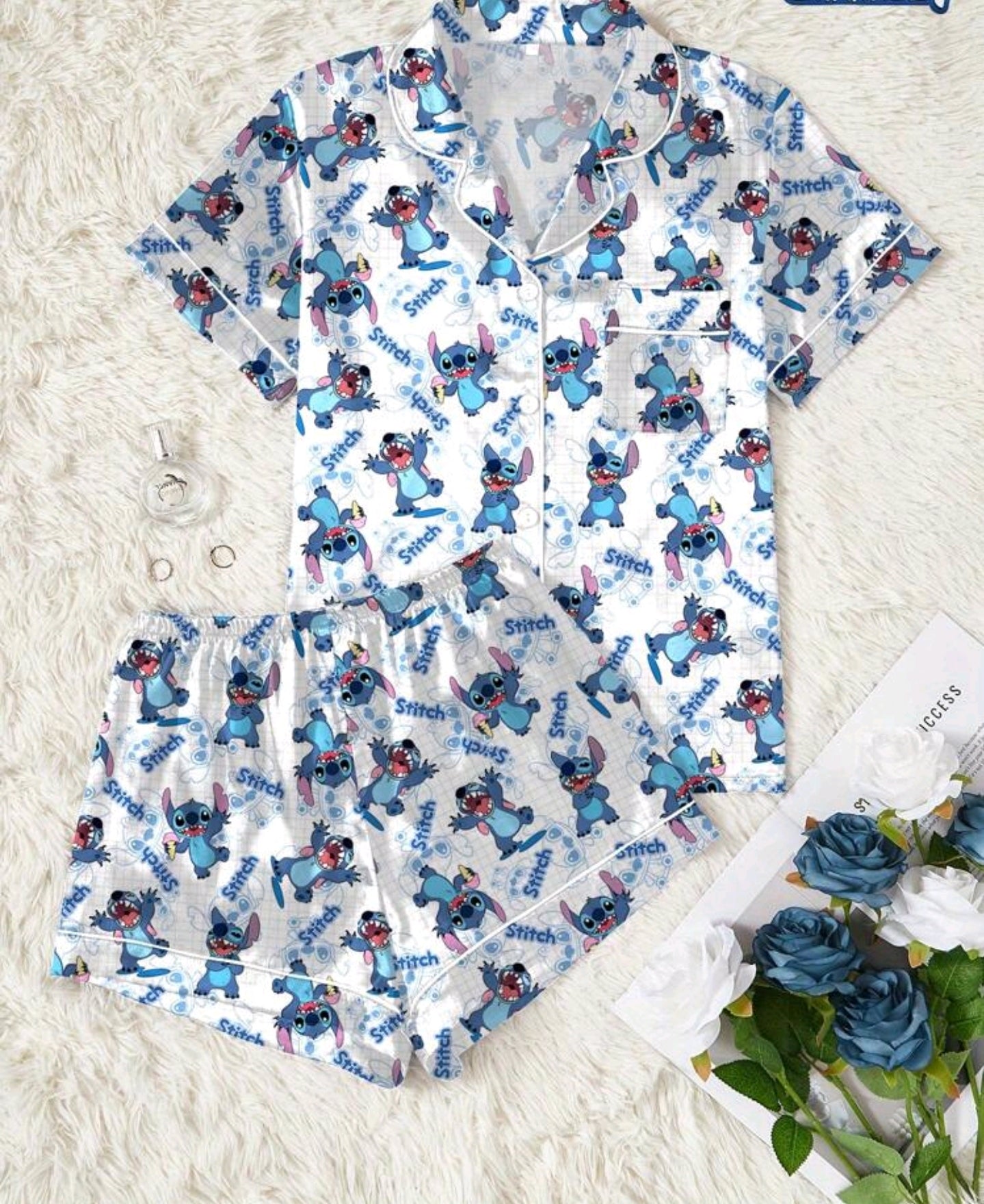 Damen Pyjama Disney Stitch