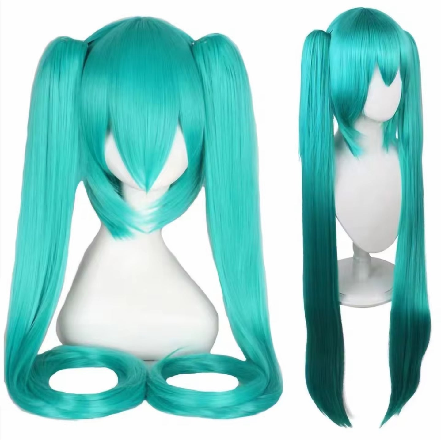 110cm Hatsune Miku Wig Perücke Cosplay Anime Kostüm
